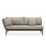 Opus Woven Rope Chaise Longue With Cushions Garden Furniture