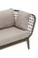 Opus Linen Fabric And Woven Rope 3 Seat Sofa Detail 04