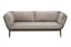 Opus Linen Fabric And Woven Rope 3 Seat Sofa Style 04