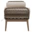 Opus Rope Woven Longue Bench With Cushions Style 01