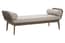 Opus Rope Woven Longue Bench With Cushions Style 02