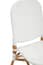 Manado Natural And White Rattan Dining Chair Detail 05