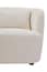 Bruge Textured Cream Curved Chair