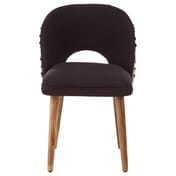 Cefena Black and White Moroccan Design Chair
