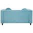 Farah Two Seat Green Velvet Sofa
