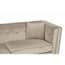 Ferris 3 Seat Mink Velvet Sofa