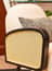 Hala Black Velvet and Rattan Armchair