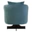Hale Azure Velvet Swivel Chair