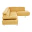 Hanover Ochre Linen Corner Sofa with Adjustable Headrests