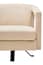 Hestia Beige Velvet Swivel Chair