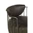 Hoxton Dark Grey Leather Swivel Chair