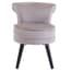 Kids Loretta Mink Velvet Chair