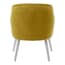 Louxor Mustard Fabric Armchair