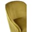 Louxor Mustard Velvet Armchair