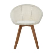 Lovina White Rattan Effect Dining Chair