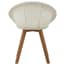 Lovina White Rattan Effect Dining Chair