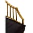 Monroe Gold Frame Accent Armchair