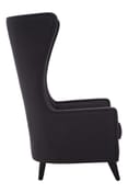okCala Black Tufted Highback Chair