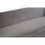 Opal 3 Seat Grey Sofa