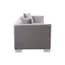 Rashika 3 Seat Grey Velvet Sofa