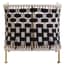 Satna Black And White Jute Chair