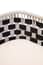 Satna Black And White Jute Chair