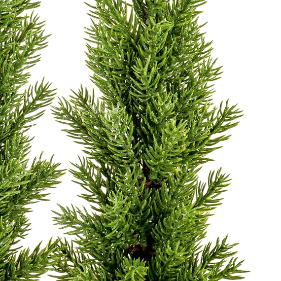 Set of 3 Small Potted Desk Top Christmas Trees
