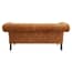 Siena Two Seat Gold Velvet Sofa