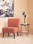 Stockholm Terracotta Fabric Chair