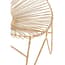 Templar Gold Wire Frame Occasional Chair
