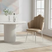 Tian Mink Velvet Dining Chair
