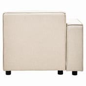 Toulouse Cream Fabric Left Arm Modular Sofa