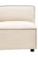 Toulouse Cream Fabric Left Arm Modular Sofa