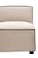 Toulouse Natural Fabric Armless Modular Sofa