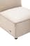 Toulouse Natural Fabric Armless Modular Sofa