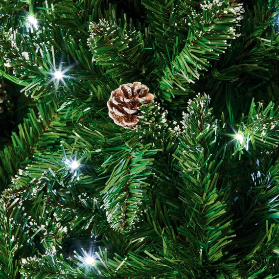 Alaskan Pine Pre Lit LED Christmas Tree