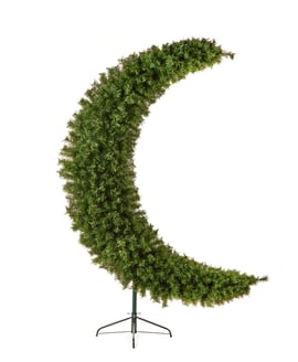 Cresant Moon Artificial Christmas Tree 4ft     