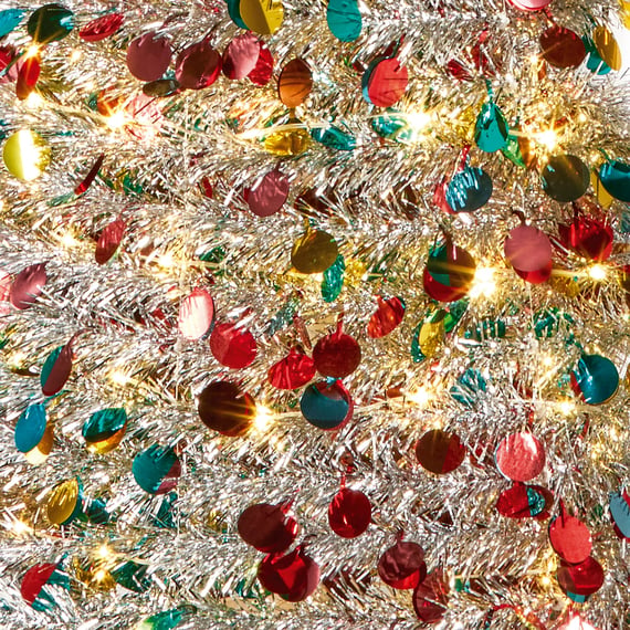 Dazzling Pre Lit Pop Up Christmas Tree