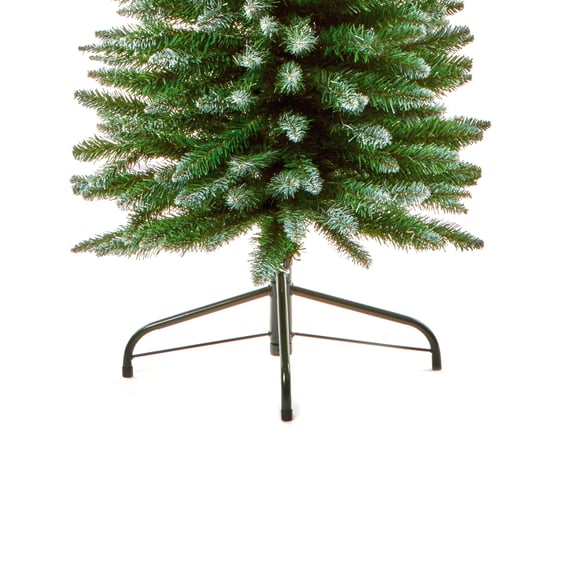 Evergreen Elegance Pine Slim Artificial Christmas Tree Stand