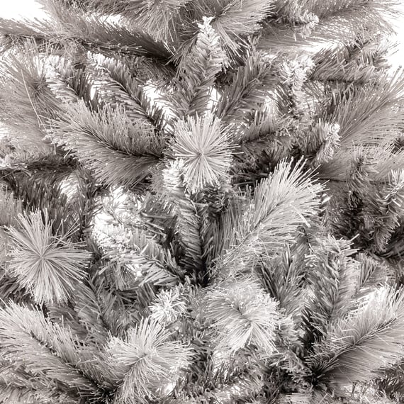 Festive Spruce Frosted Parasol Christmas Tree