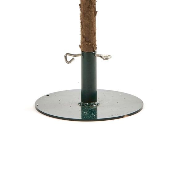 Frosty Wind Swept Artificial Christmas Tree Stand