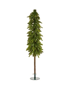 Frosty Wind Swept Pencil Christmas Tree 5ft