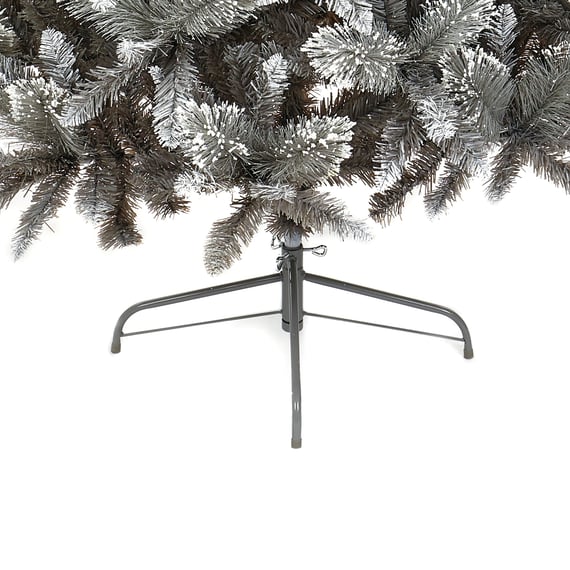 Iceland Frosted Fir Christmas Tree 2.4m Stand