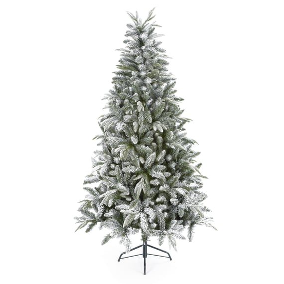 Lapland Spruce Frosted Hinged Christmas Tree 8ft
