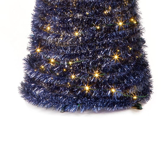 Starry Night Blue LED Pop Up Christmas Tree