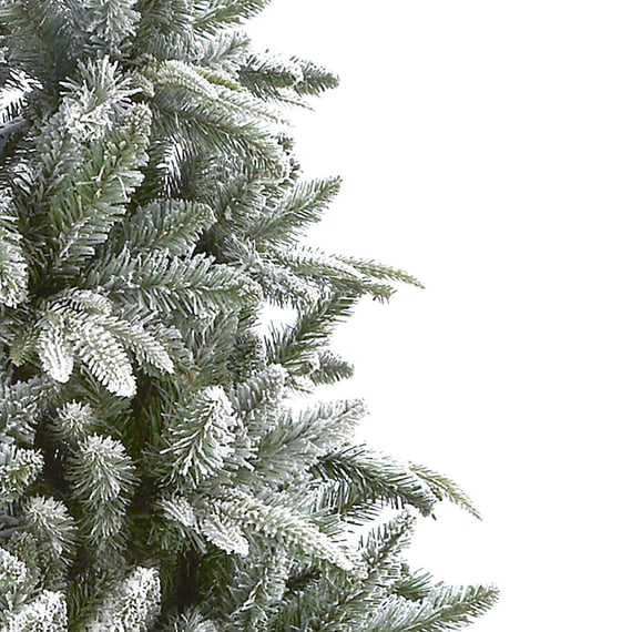 Realistic Nordic Frosted Spruce Christmas Tree