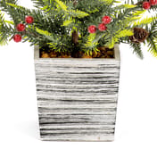 Small Potted Desk Top Christmas Tree