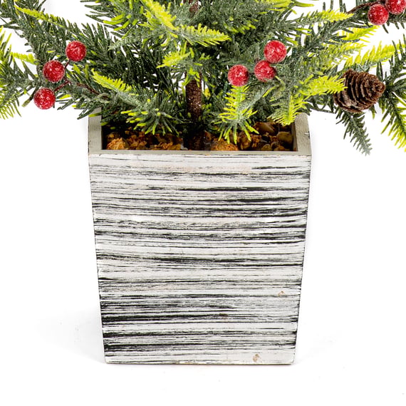 Small Potted Desk Top Christmas Tree