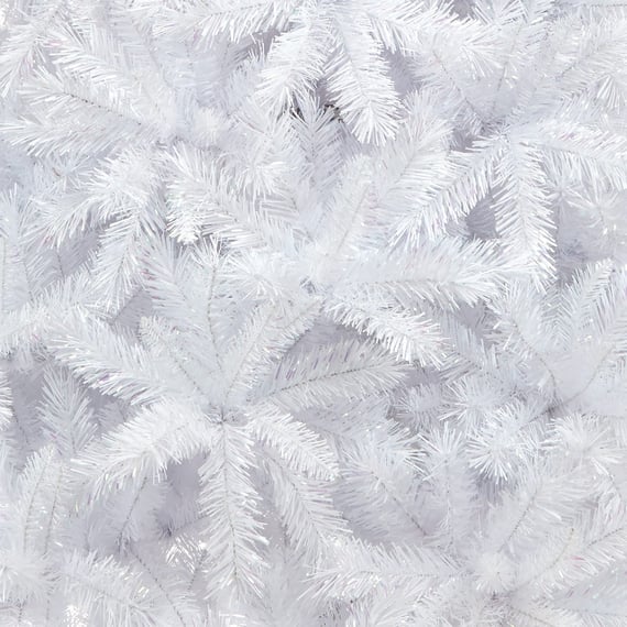 Snow Covered Spruce White Artificial Christmas Tree