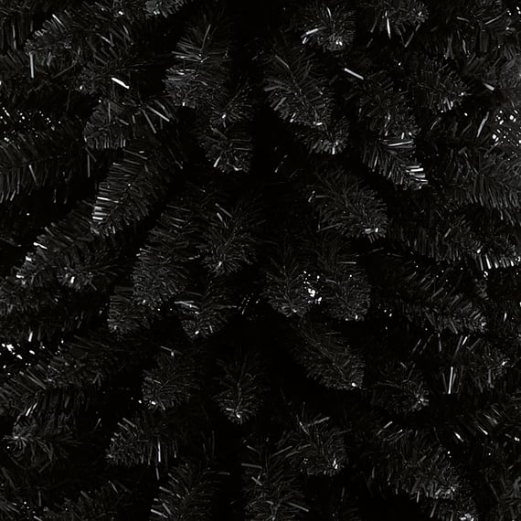 Starry Night Black Slim Pencil Christmas Tree